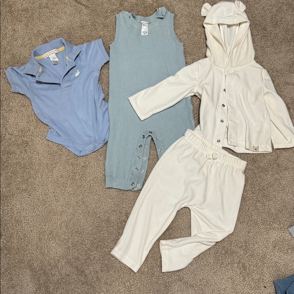Baby boy outfits Clothing Bundle - 5 Pieces